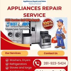 Washers, Dryers, Refrigerators 