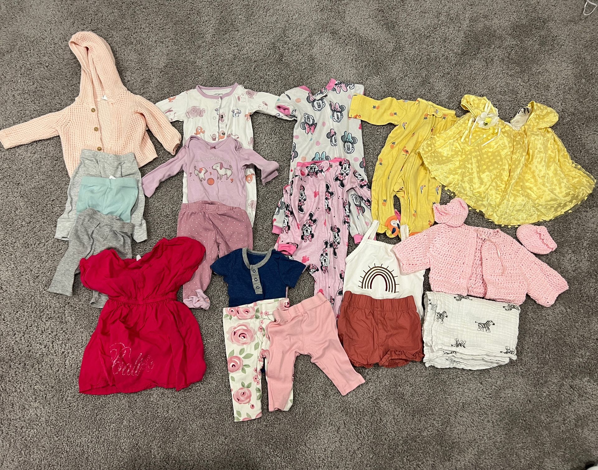Baby Clothes And Swaddles