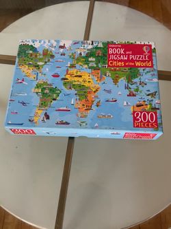 Usborne Book and Jigsaw Puzzle