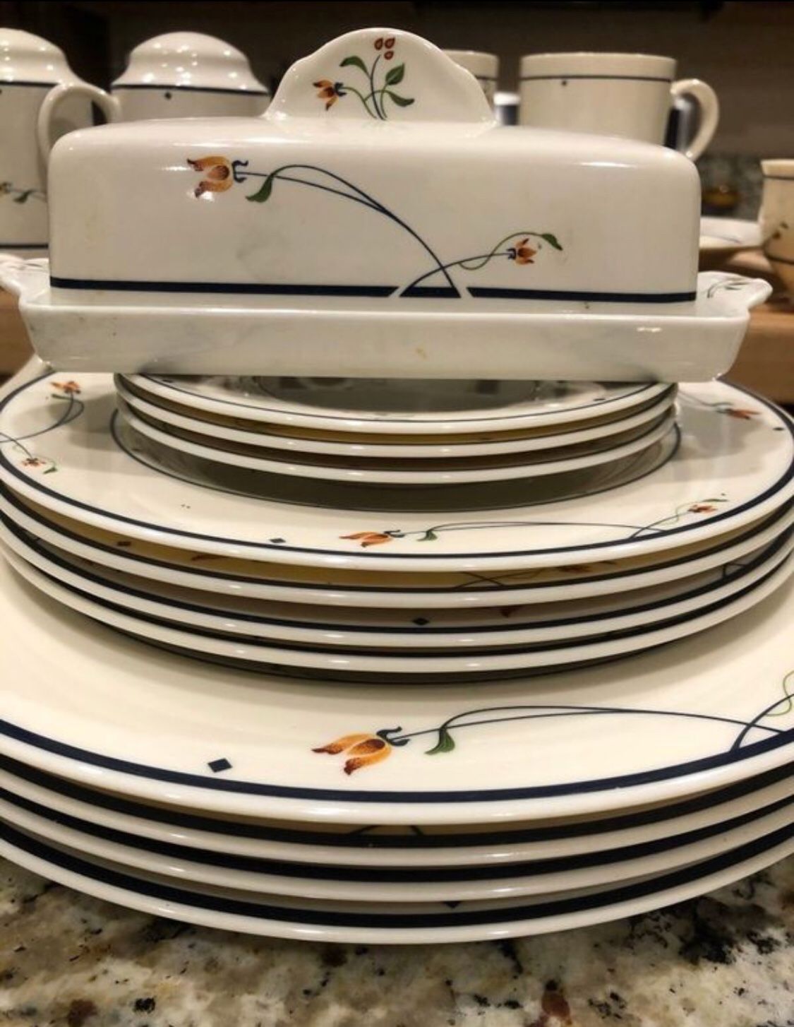 Gorham Ariana fine China dinnerware collection town and country for Sale in Tulare, CA OfferUp