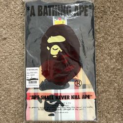BAPE A Bating Ape Shirt Black M