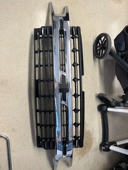 2021 Silverado Grill Stock Black Bowtie