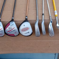 Variety Of Left Handed Golf Clubs