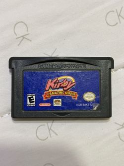 Kirby for the Game Boy advance