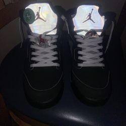 jordan 5 metallic
