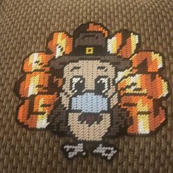 Handmade Turkey Magnet