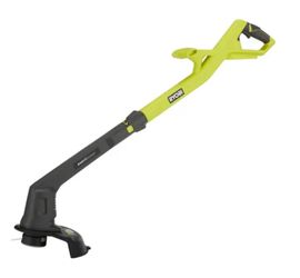 RYOBI ONE+ 18V 10 in. Cordless Battery String Trimmer/Edger with 2.0 Ah Battery and Charger