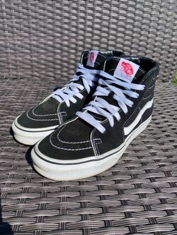 Vans old school black and white