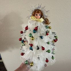 Vintage Doll Tree Topper