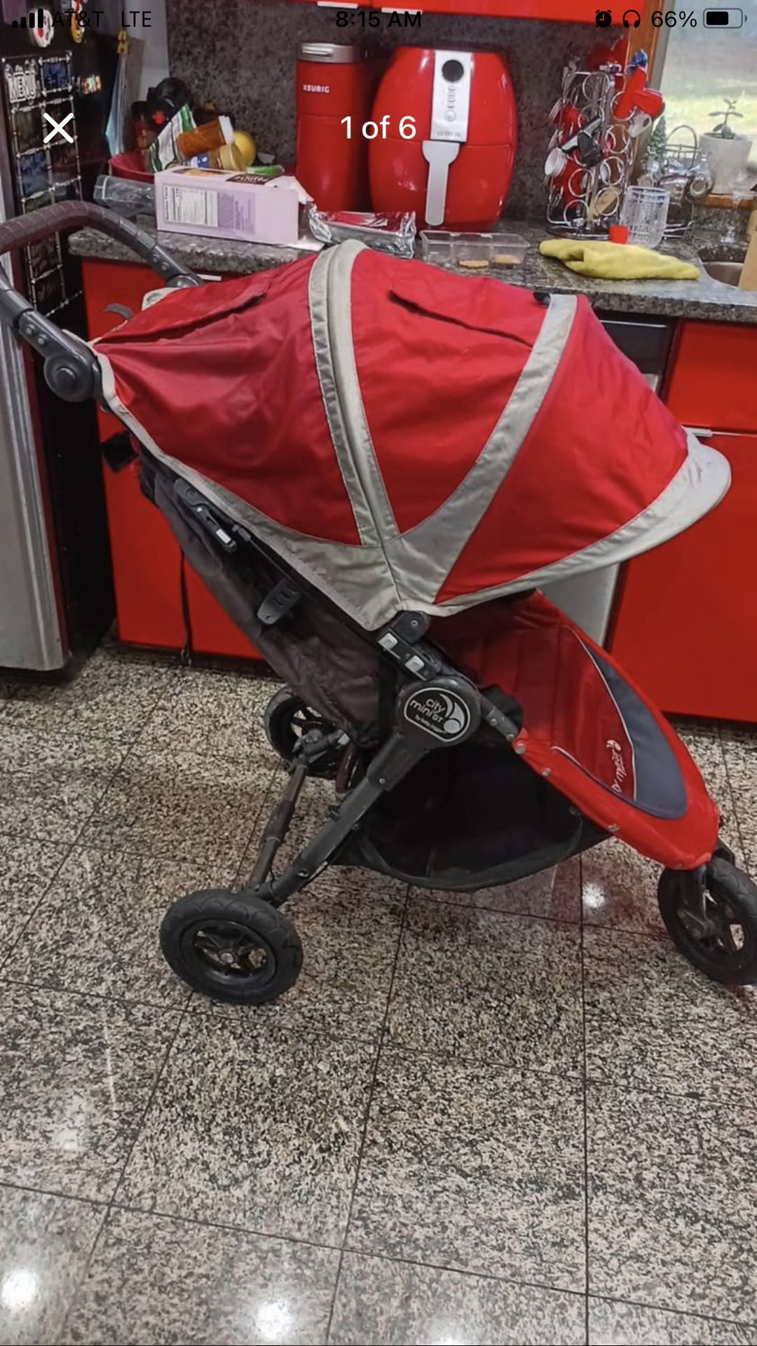 Red City Mini Stroller