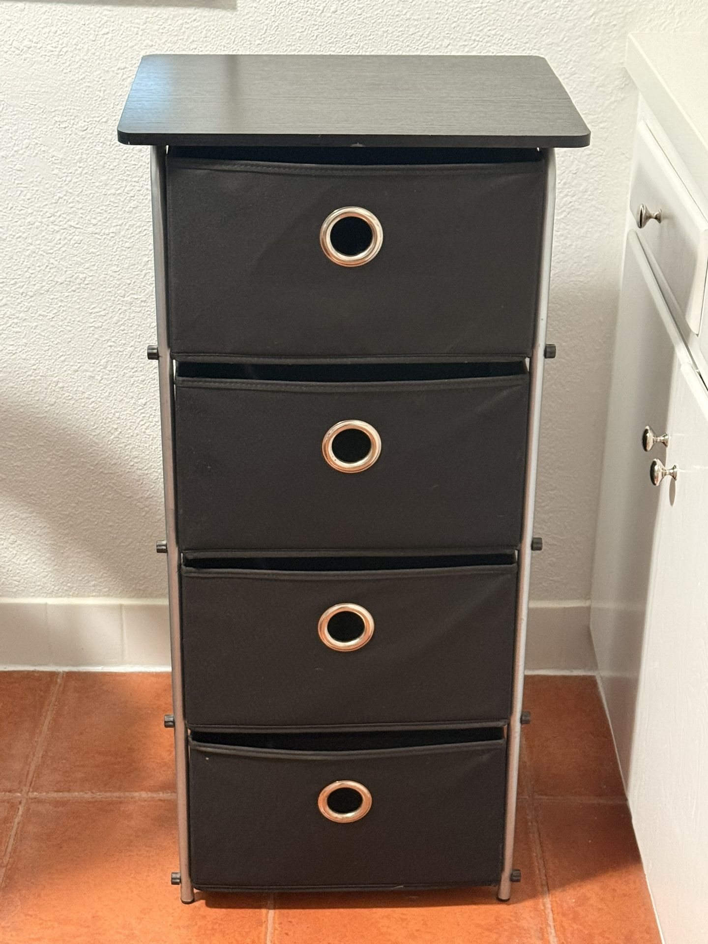 Four Drawer Cubby Storage