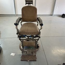 Koken Model 388 Barber Chair 1920’s-1930’s