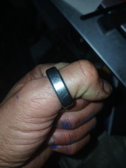 Men's White Gold Ring