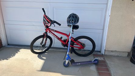 Kids Bike / Razor / Helmet combo