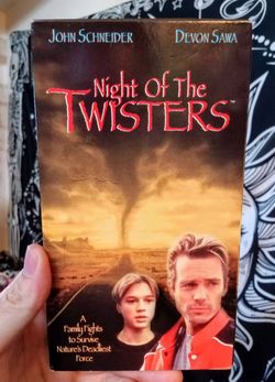 Night of the twisters VHS