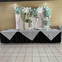 Main Table Set Up 