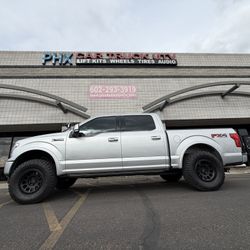 FORD F150 Wheels Tires Leveling & Lift Kits Accessories Lights Side Steps Bed Covers Intakes Air-bags Installations. Alignments(We Finance)