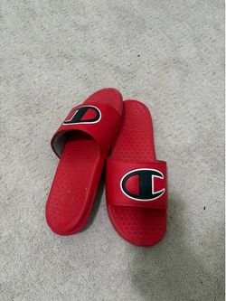 Red Champion Slides