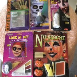 Halloween Make Up Package Bundle For Your Halloween Costumes 🎃💀🧛‍♂️👻