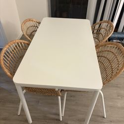 Dining Table And 4 Chairs