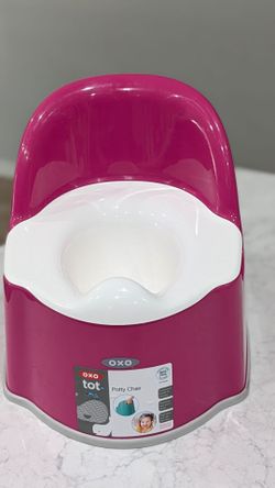 OXO potty chair and Graco potty seat