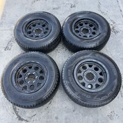 Aftermarket 4 KMC Black Wheels