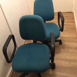 Office chairs (x2)