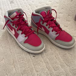 jordan 1 Pink&grey