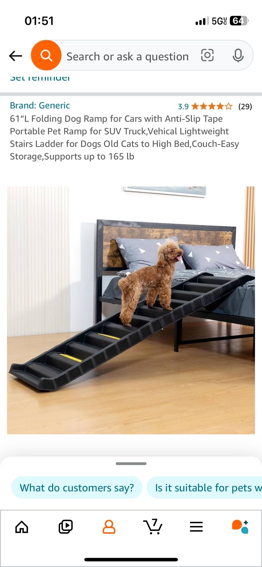 Foldable Dog Ramp
