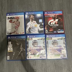 PS4 Games, PlayStation Games, NBA 2k, NFL, FIFA, Madden, Last Of Us 
