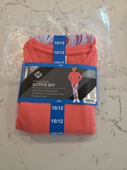 BRAND NEW 2 PUECE ACTIVE SET SZ 10/12 KIDS SEE DESCRIPTION