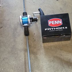 Penn Fathom reel/Braid/Daiwa jigging rod