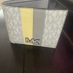 Michael Kors Wallet White, Grey, Yellow 