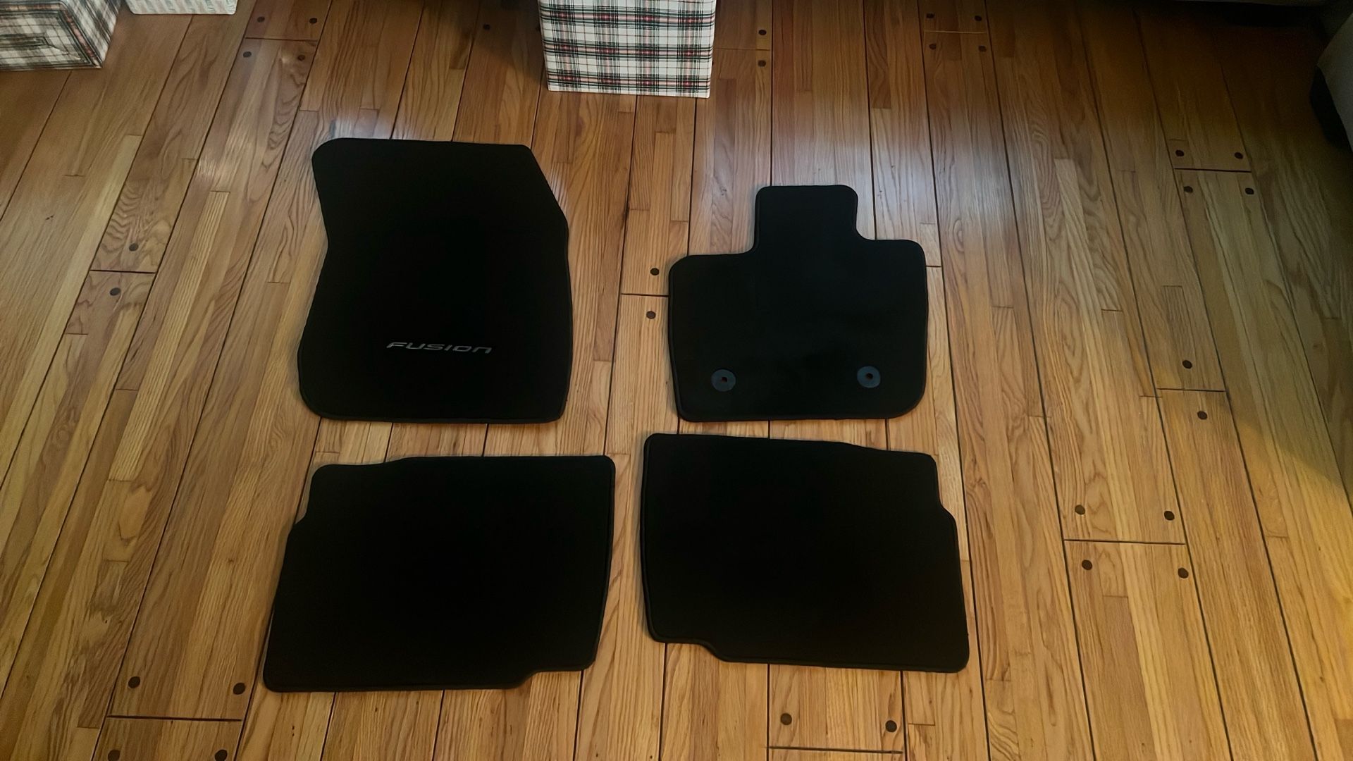2016 Ford Fusion Black Floor Mats