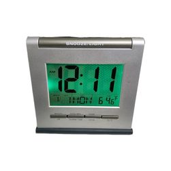 Acctim Apex Digital Alarm Clock w/ Smartlite, Crescendo Alarm, Date, & Temp Display
