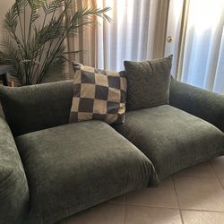 GREEN COUCH