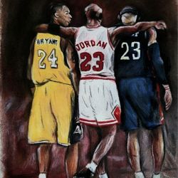 Basketball Drawing Print