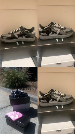 Bape x mf doom shoes