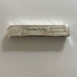 20 Oz Scottsdale Silver Bar