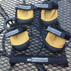 REI dog shoes in medium