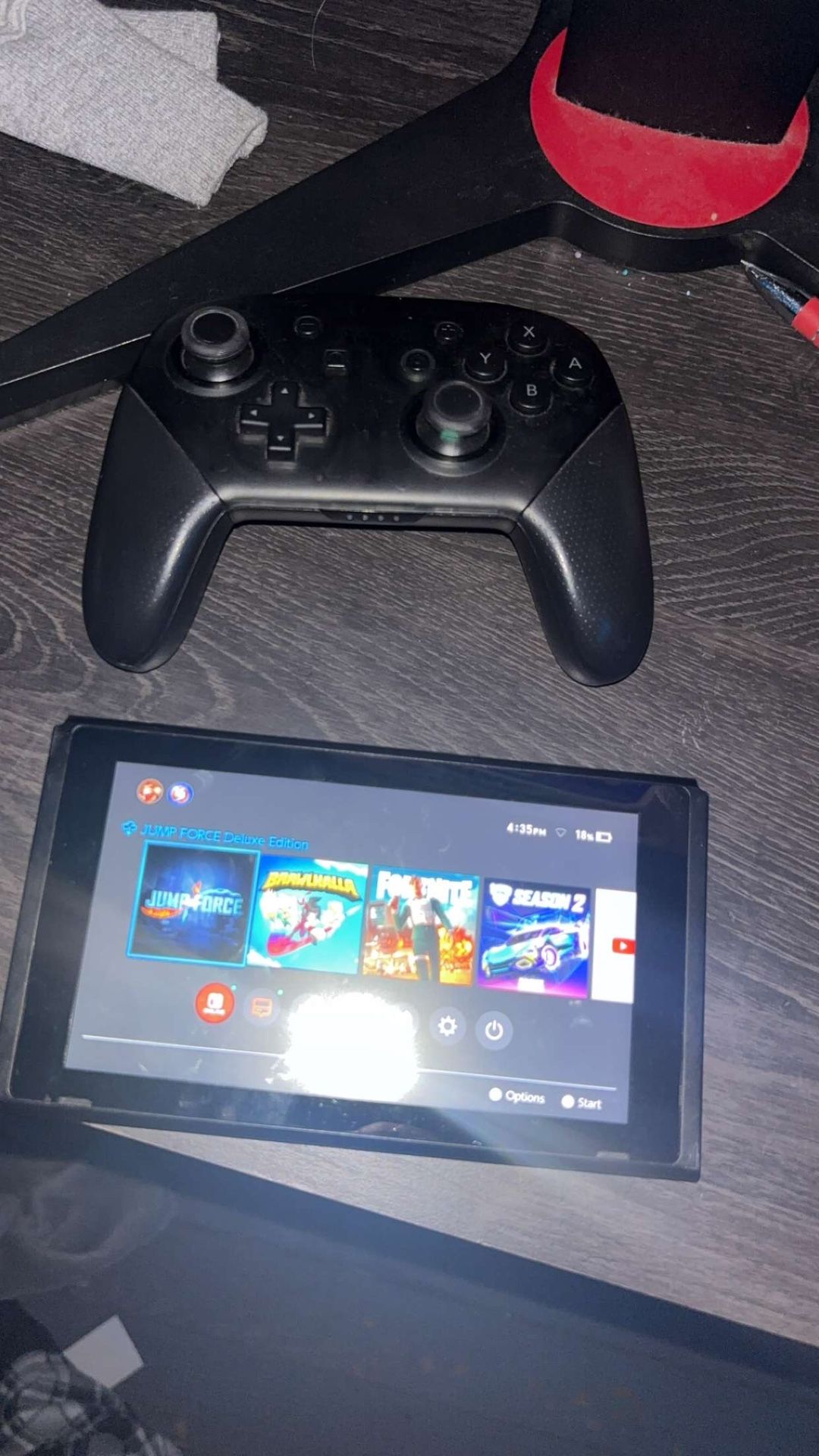 Nintendo Switch (no joysticks just controller)