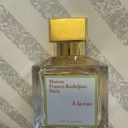 A La Rose Maison Francis kurkdjian Paris