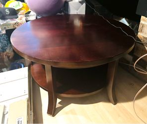 Crate and Barrel Coffee & Side Table Set