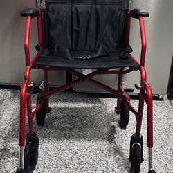 Nova Ortho-Med Lightweight Transport Chair - Like New 