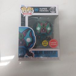 Blue Beetle Funko Pop Glow In The Dark GameStop Exclusive Price Negotiable