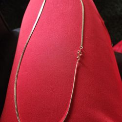 14k Gold Plated Necklace 