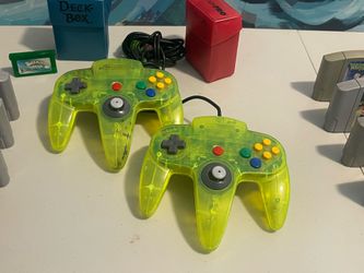 Nintendo 64 N64 Original controller - Extreme Green Neon - OEM