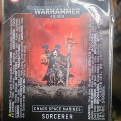 Warhammer 40k Chaos Space Marine Sorcerer 