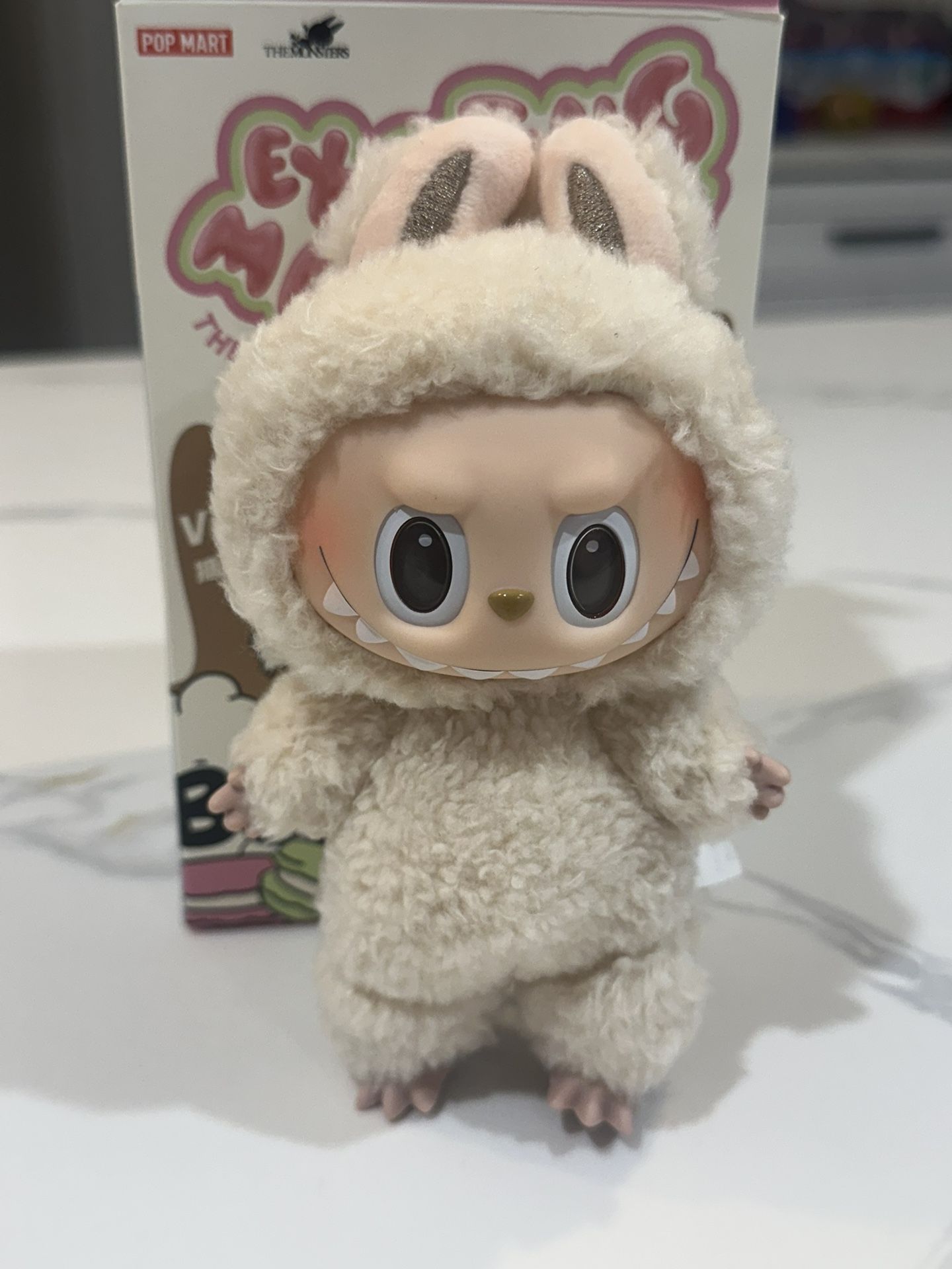 Authentic Soymilk Labubu Exciting Macaron