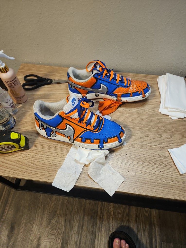 Custom Nike Air Force 1 Drips
